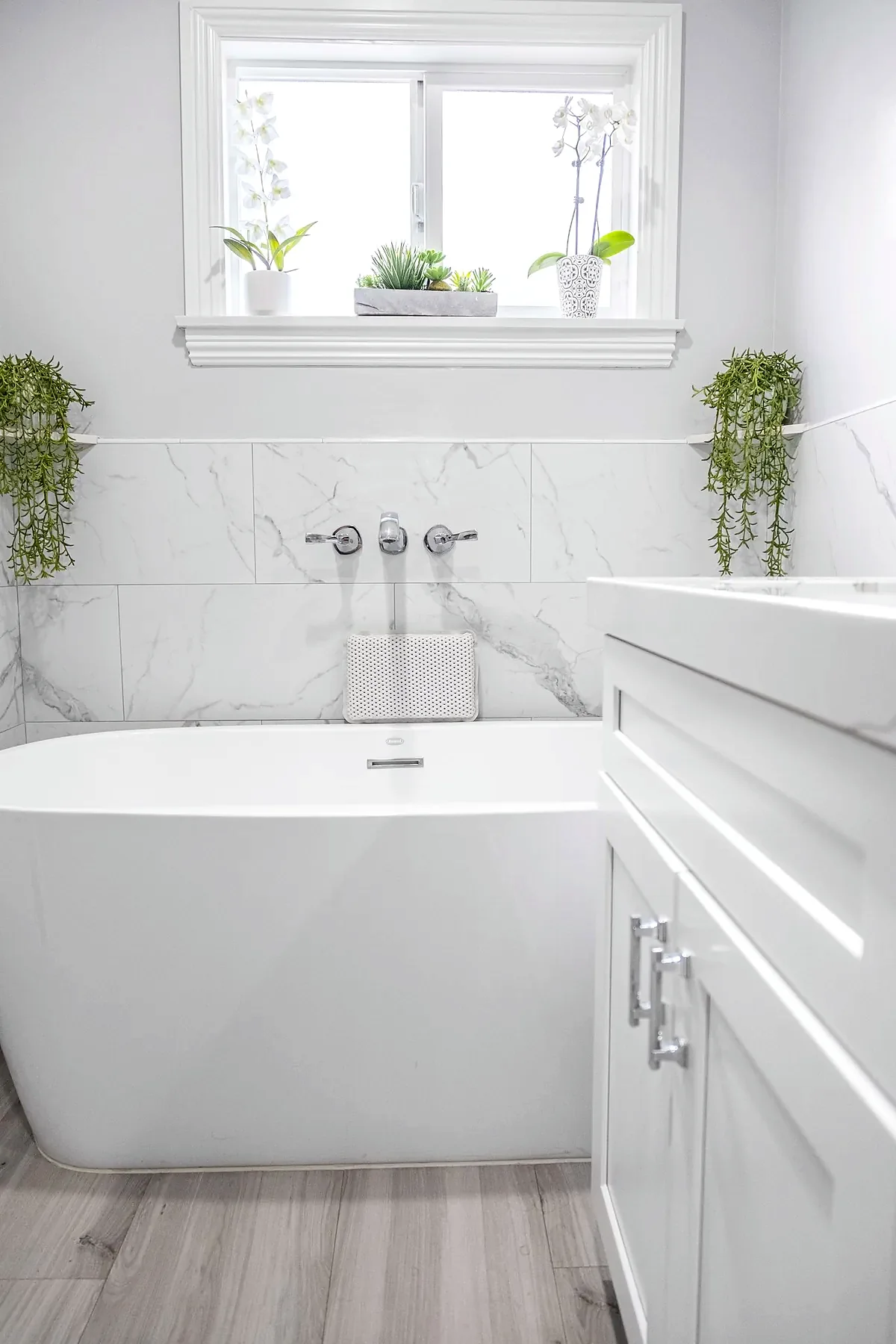 Bathroom after renovation