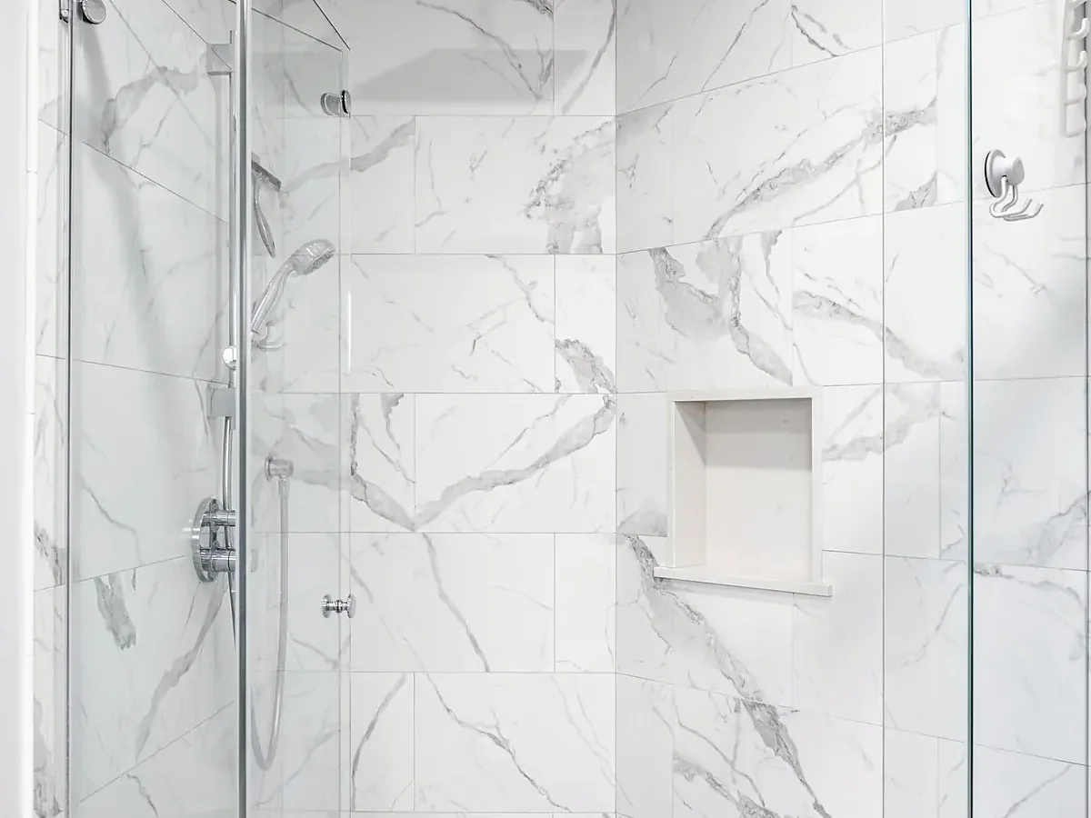 Bathroom after renovation